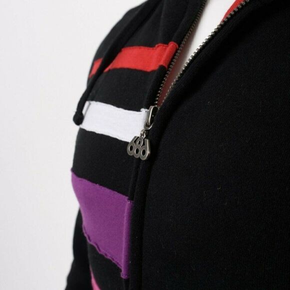 686 Womens Hoodie Sweatshirt S Black Full Zipper - Picture 2 of 6